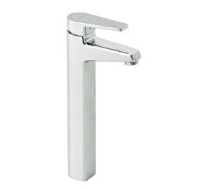 High single lever wash-basin mixer cold start